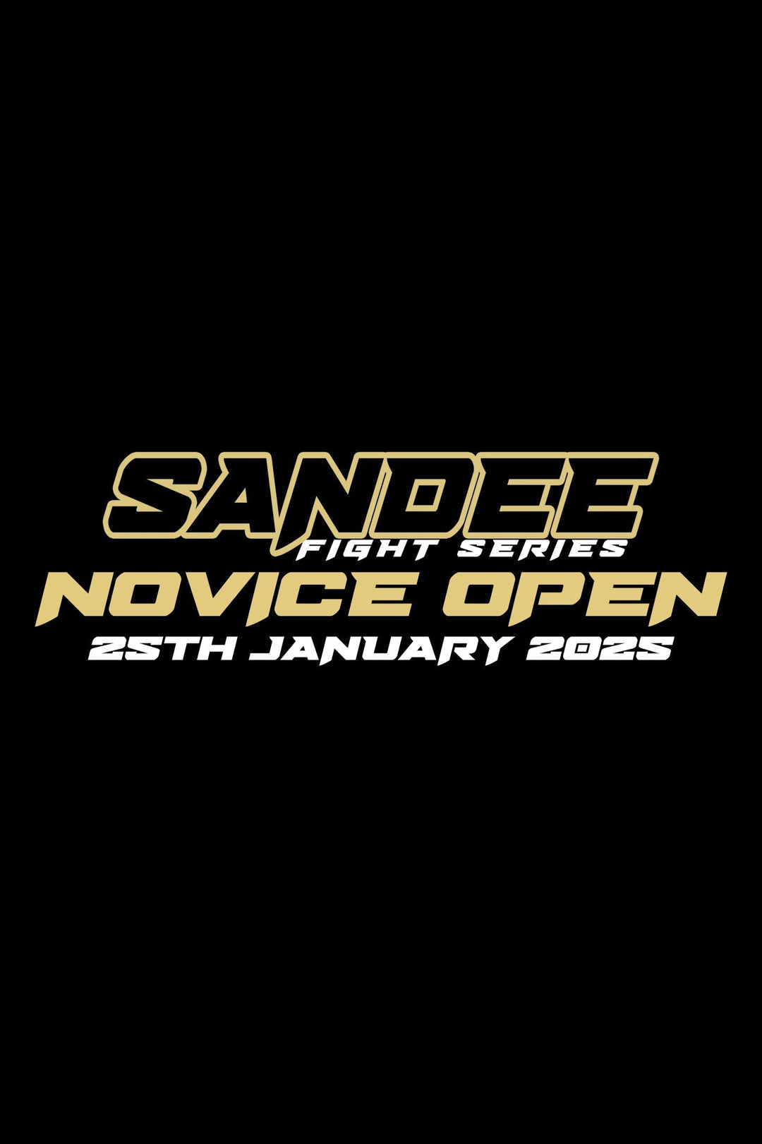 SANDEE NOVICE OPEN - 25th January 2025