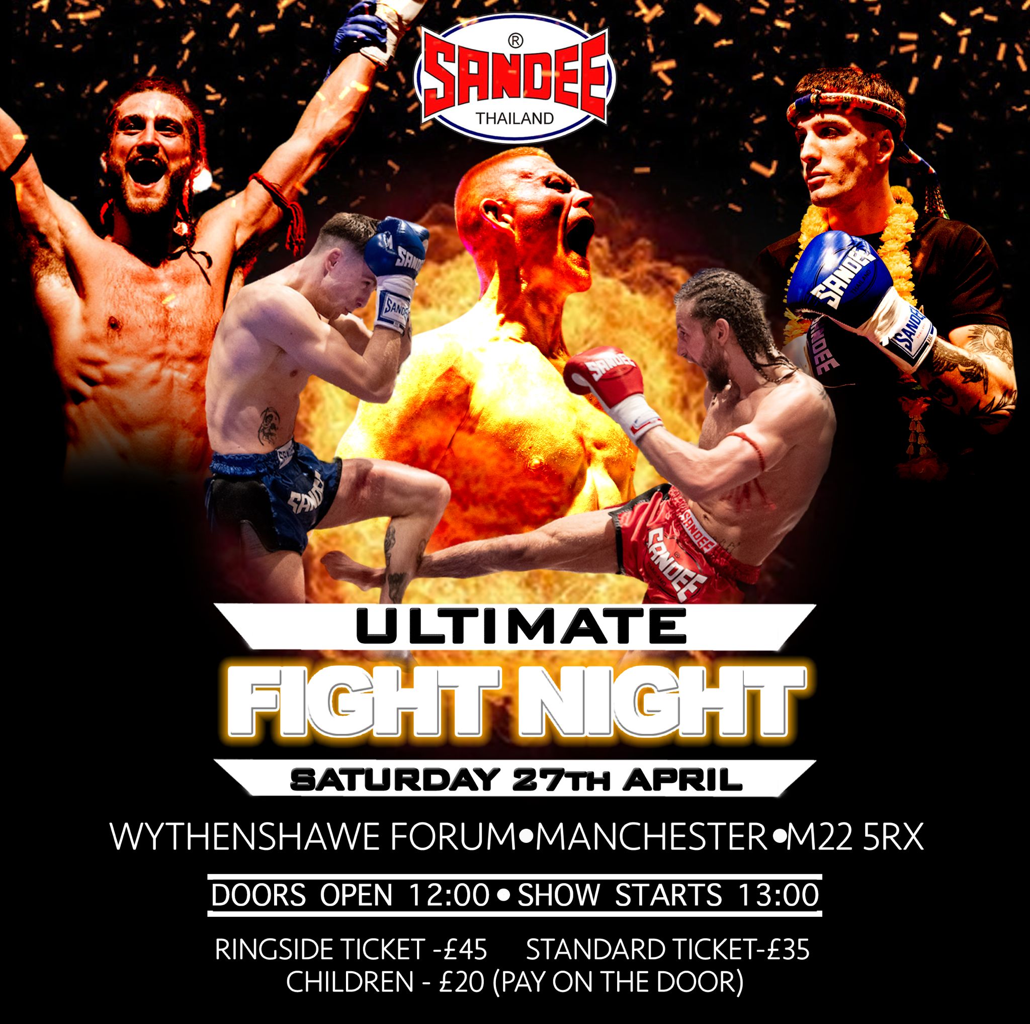 ULTIMATE FIGHT NIGHT - 27th April 2024