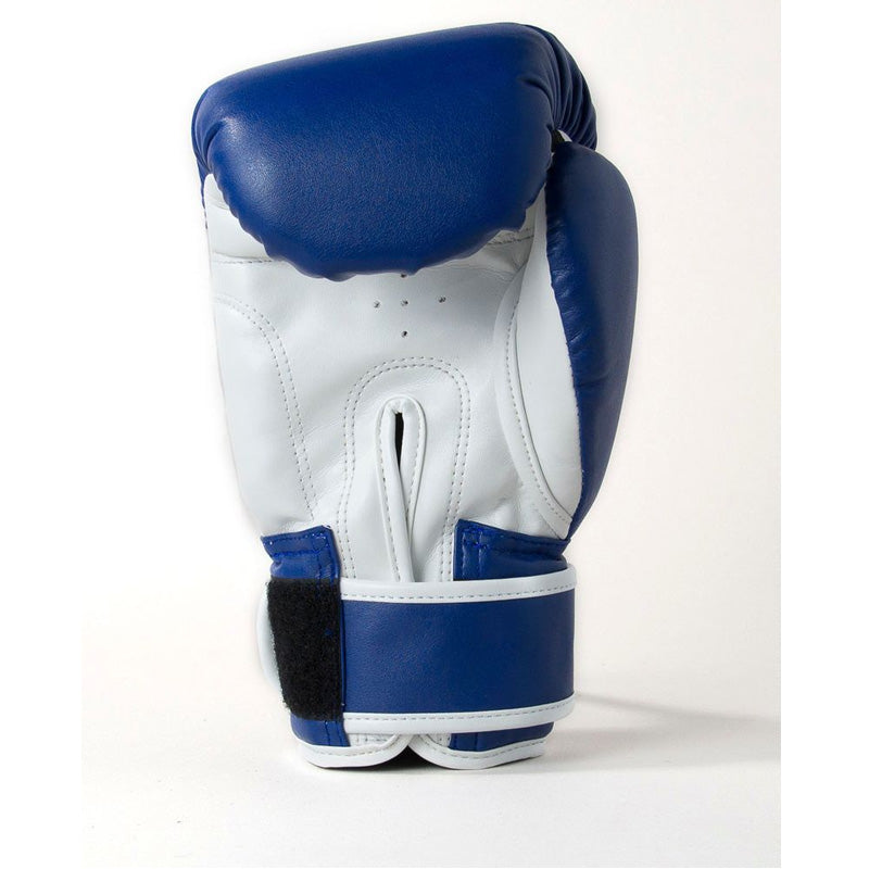 Kids Authentic Velcro 2 Tone Boxing Gloves - Blue & White