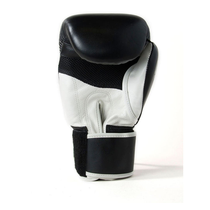 Cool-Tec Velcro 3 Tone Boxing Gloves - Black, Gold & White