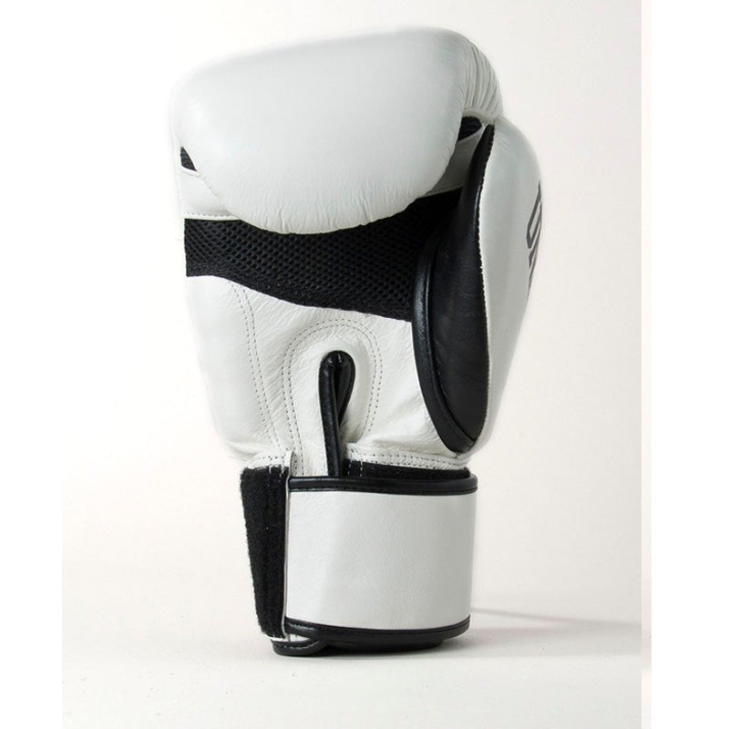 Cool-Tec Velcro 3 Tone Boxing Gloves - White, Black & Red