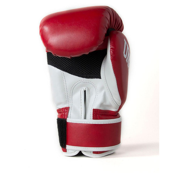 Kids Cool-Tec Velcro 3 Tone Boxing Gloves - Red, White & Black