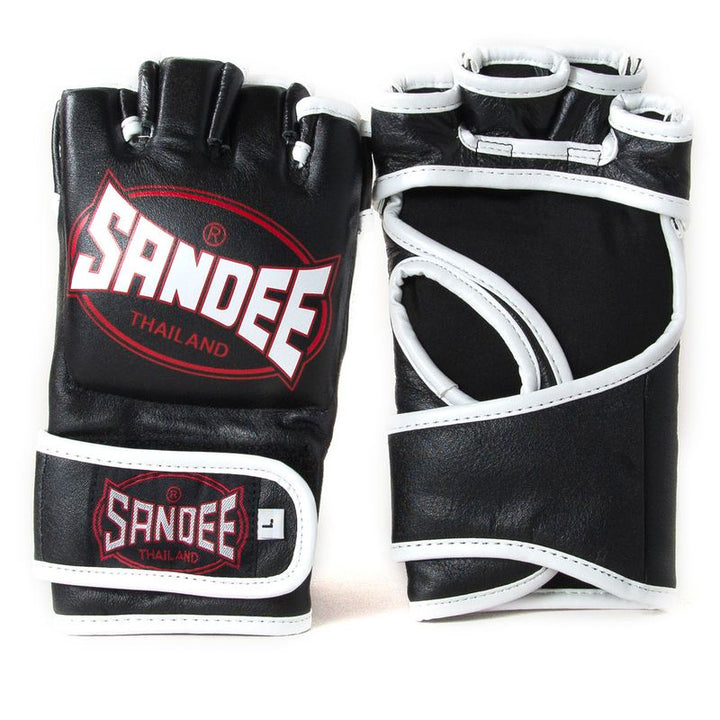 MMA Fight Glove - Black & White