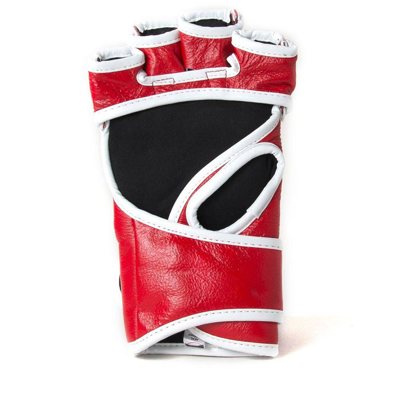 MMA Fight Glove - Red & White