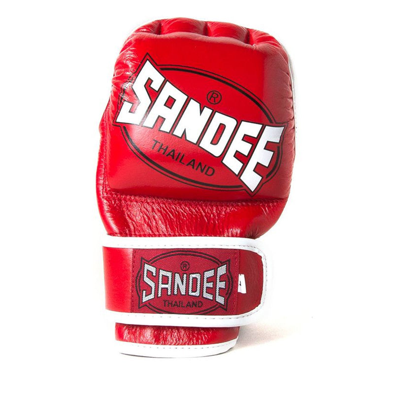 MMA Sparring Gloves - Red & White