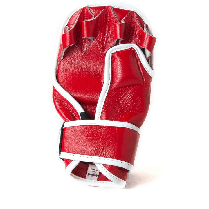 MMA Sparring Gloves - Red & White