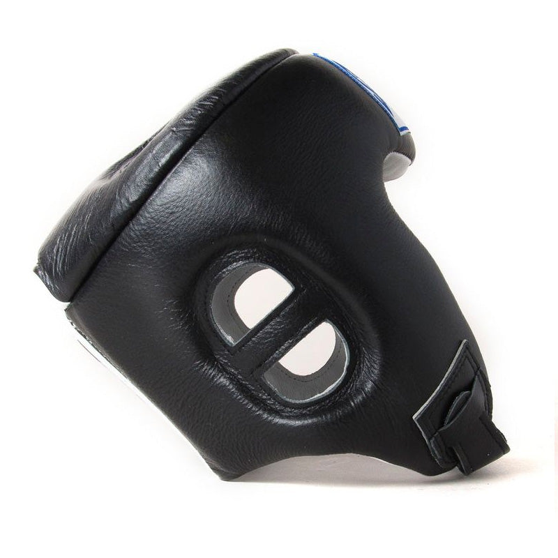 Open Face Head Guard - Black & White