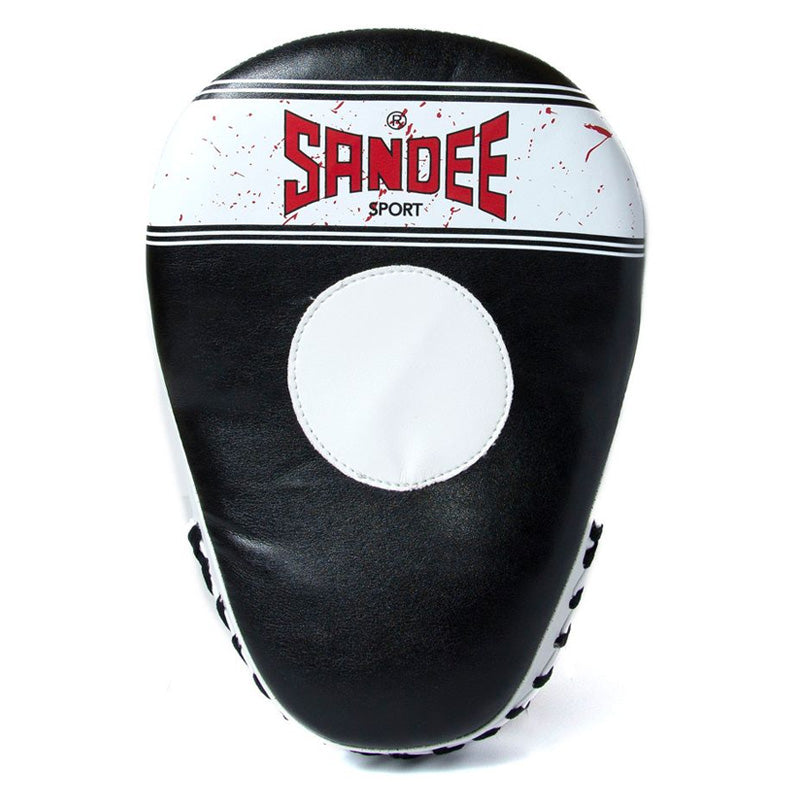 Sport Curved Focus Mitts - Black & White