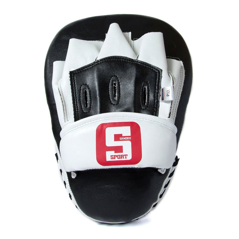 Sport Curved Focus Mitts - Black & White