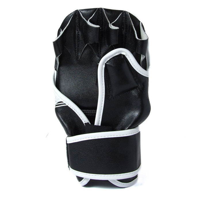 Sport MMA Sparring Gloves - Black & White