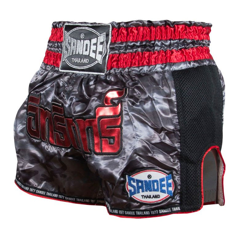 Thai Shorts - Supernatural Power - Black/Carbon/Red