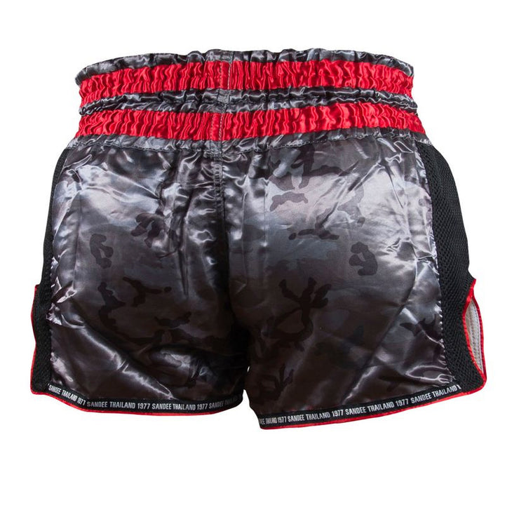 Thai Shorts - Supernatural Power - Black/Carbon/Red