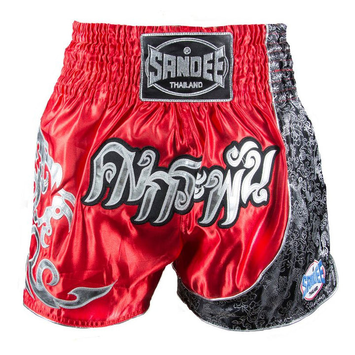 Thai Shorts - Unbreakable - Red / Black / White