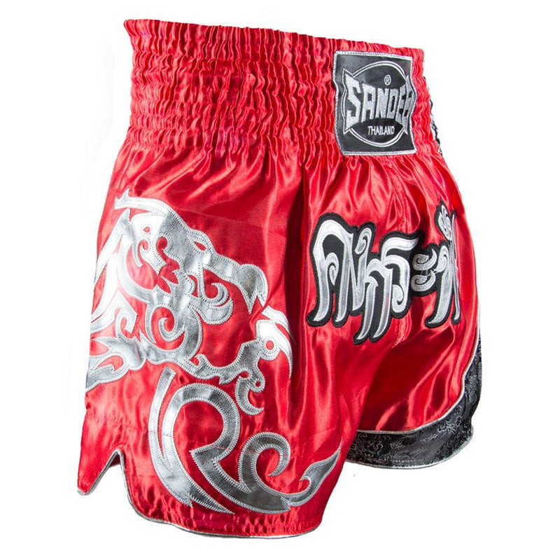 Thai Shorts - Unbreakable - Red / Black / White